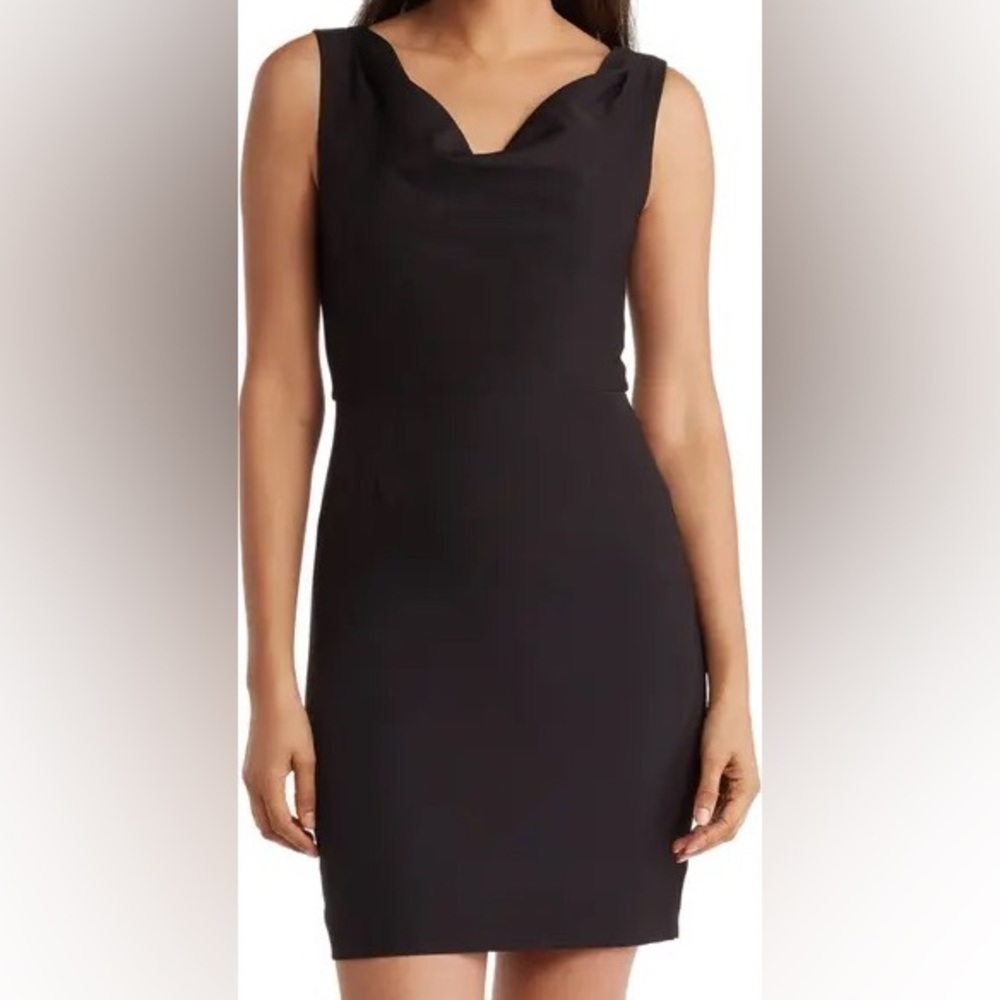 Sam Edelman Cowl Neck Sheath Dress